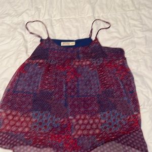 Red white and blu adjustable tank